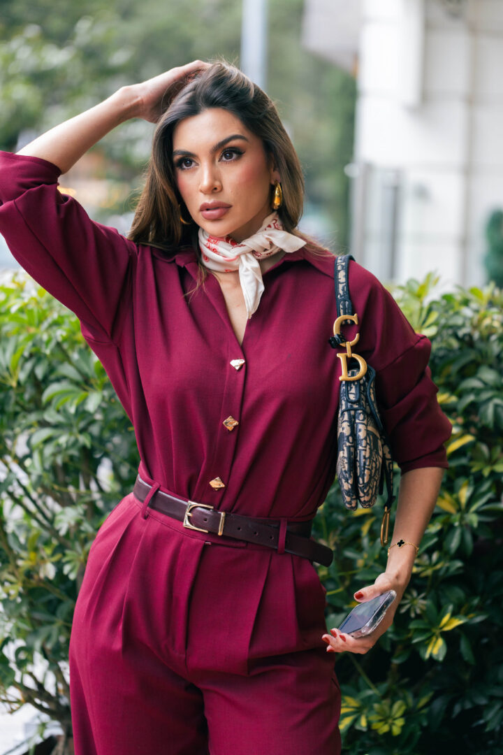 MERLOT BLOUSE - Imagen 2